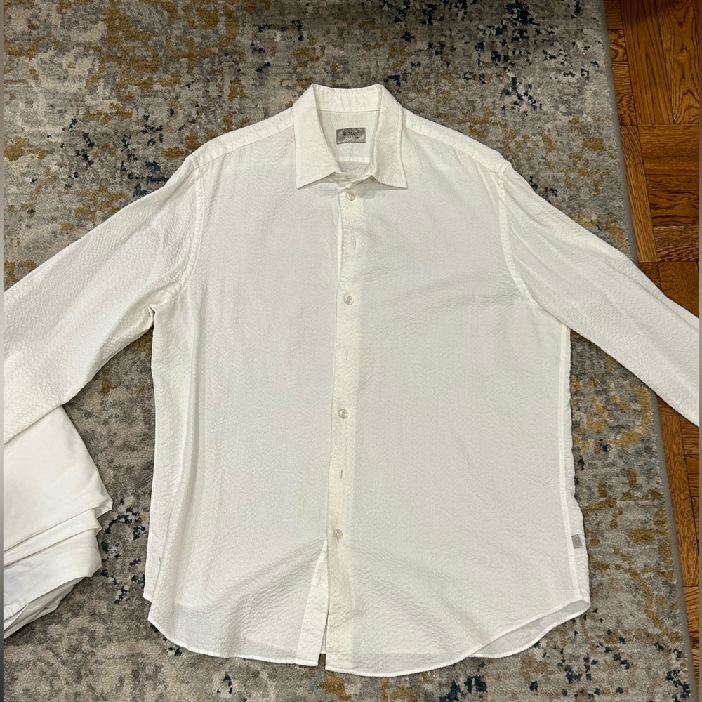 Beautiful Armani Button down! Worn once!
